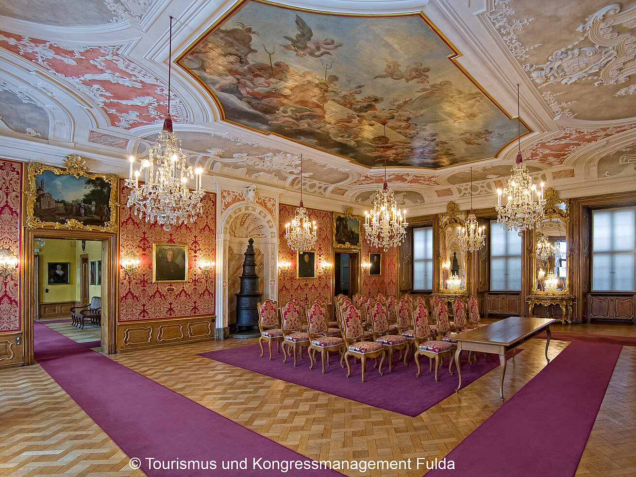 City castle Fulda Dalbergsaal City castle Fulda Dalbergsaal
