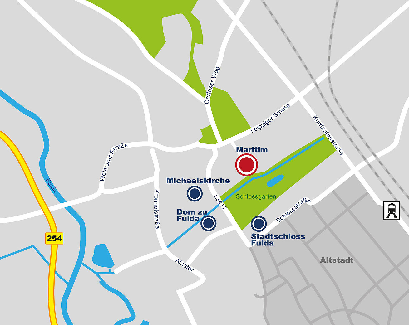 Roadmap Maritim Hotel am Schlossgarten Fulda