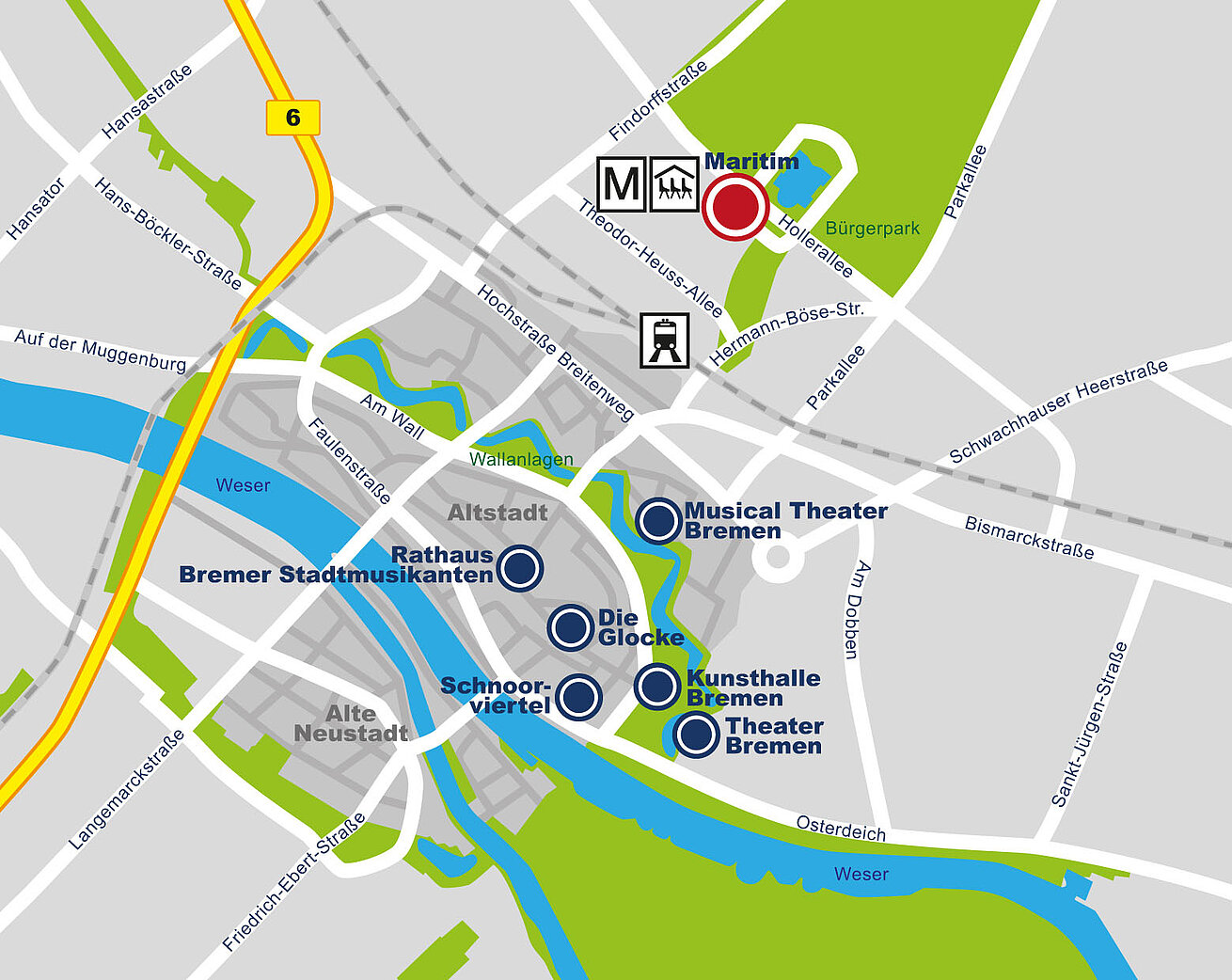 Roadmap Maritim Hotel Bremen Roadmap Maritim Hotel Bremen