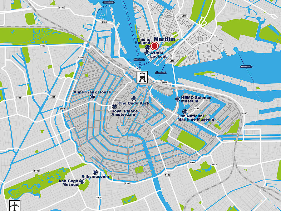 Roadmap Maritim Hotel Amsterdam