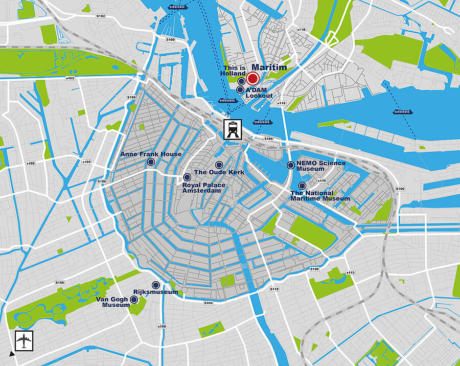 Roadmap Maritim Hotel Amsterdam
