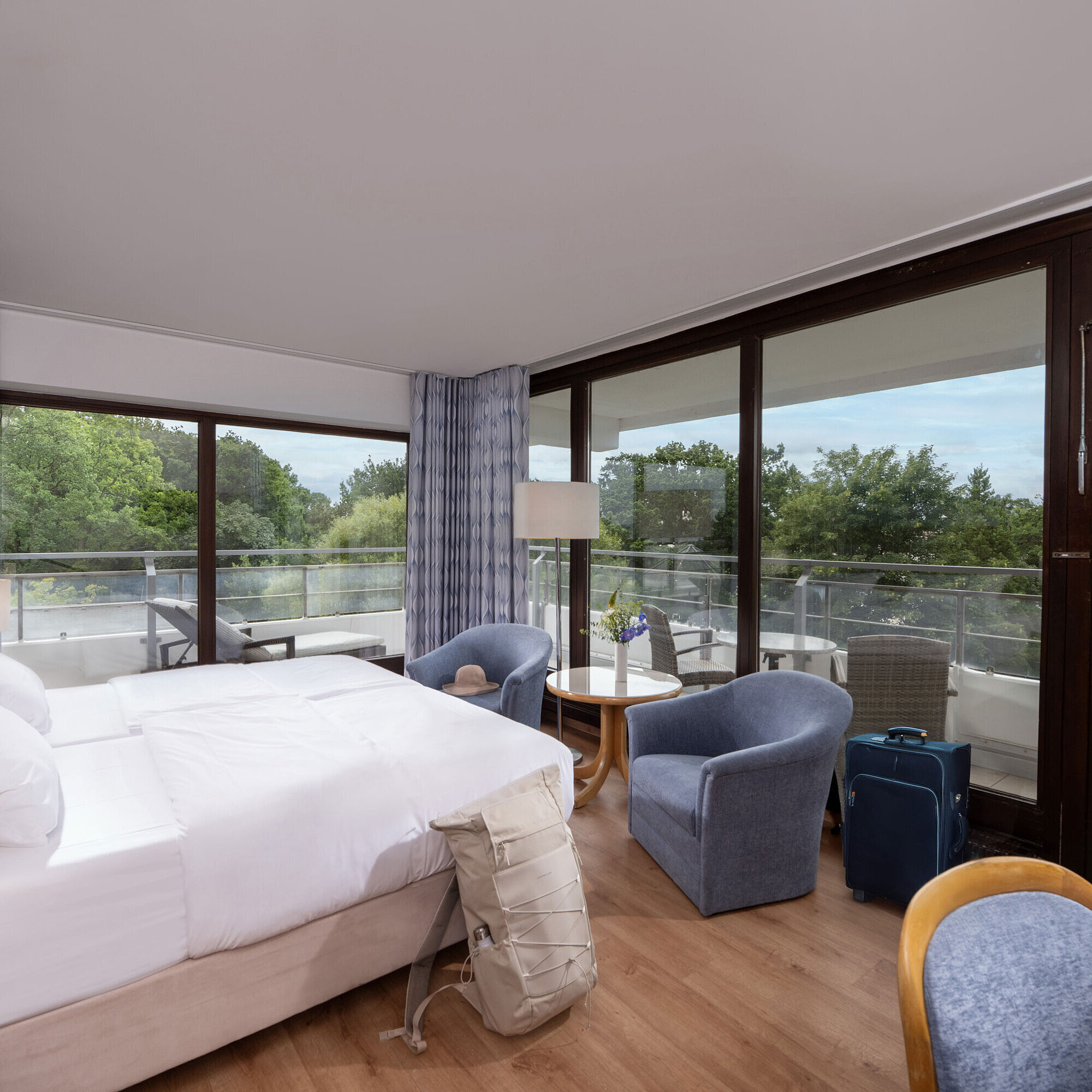 SuperiorPlus room Modern double room at Maritim Seehotel Timmendorfer Strand with balcony and garden view